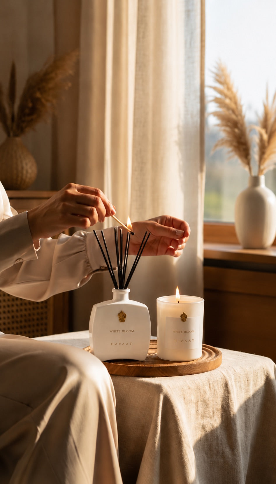 White Bloom Gift Set
