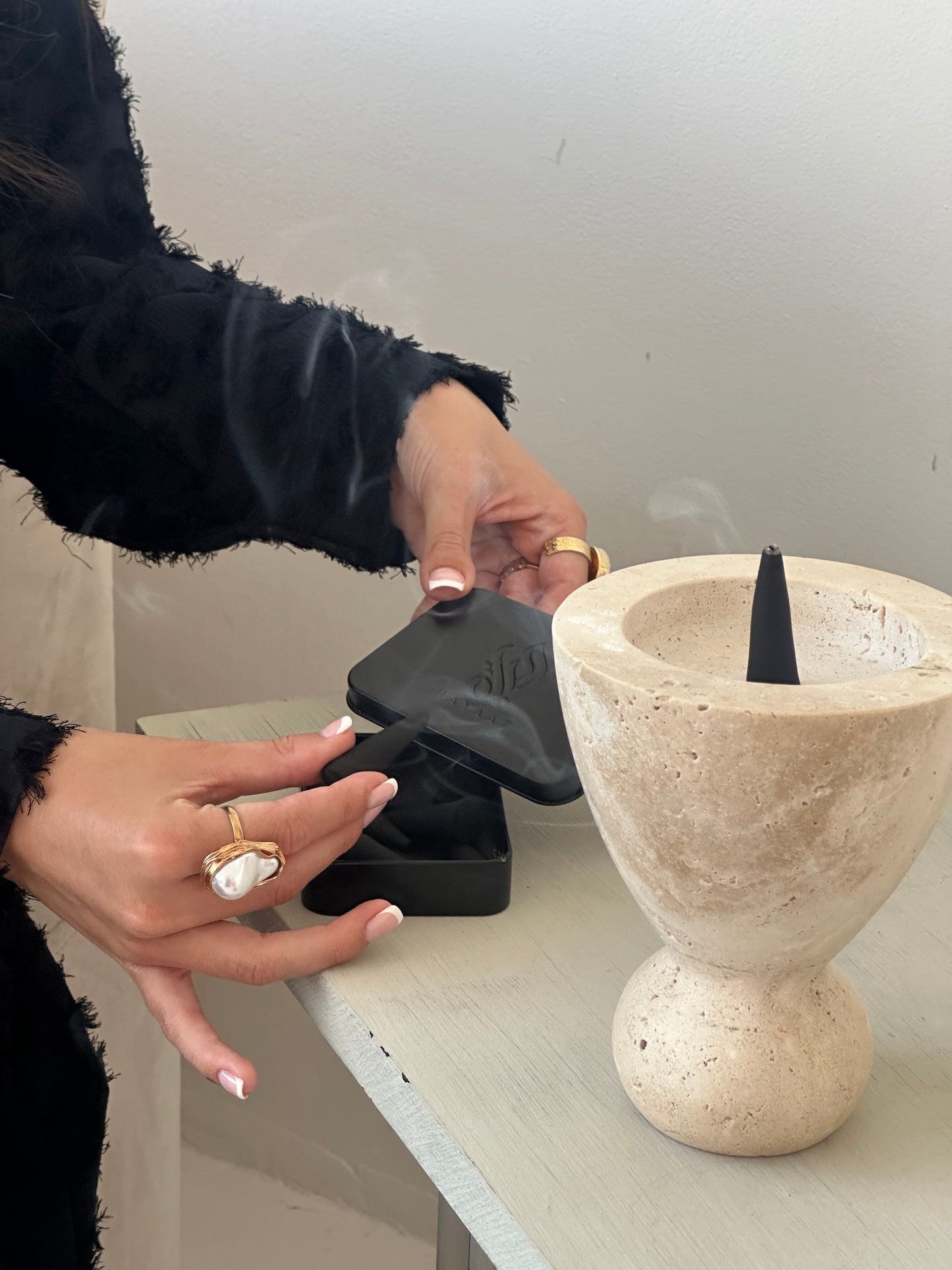 Pure Stone Premium Incense Burner & Incense Cones