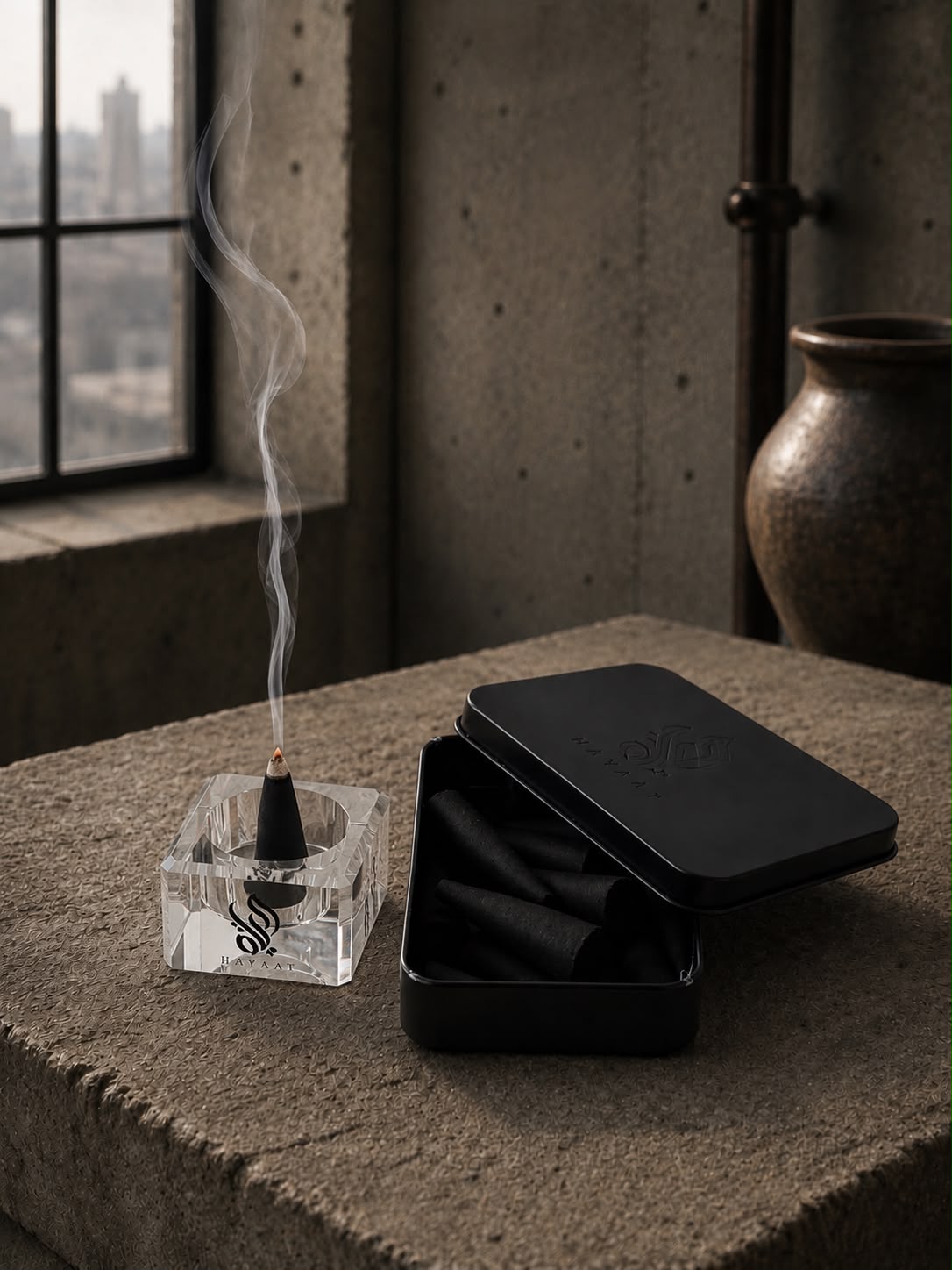 Glass Burner & Incense Cones